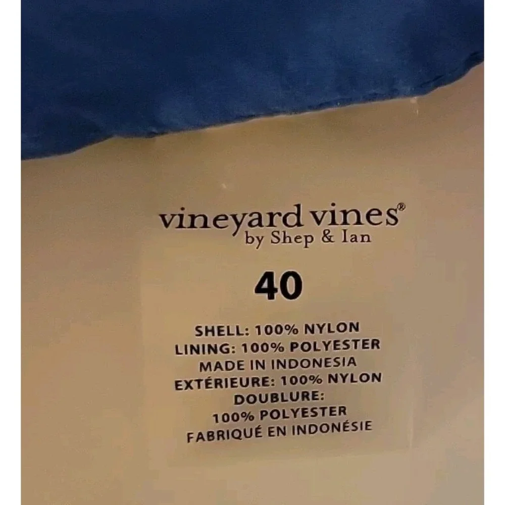 Vineyard Vines Men's Lined Swim Trunks Size 40 Retro Pink Blue 98 Montauk